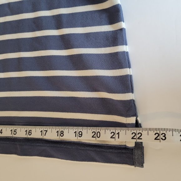 Vintage LL. Bean Shirt White / Grey / Blue Size Large - Picture 6 of 8